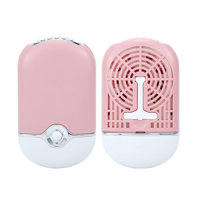 Solomi Mini fan, Vantilatör, Mini USB fan, Mini El Fanı Pille Çalışan, Kirpik Uzatma Yapıştırıcısı Için Taşınabilir Fan, Quick Dry 3 Colors (Renk: Pembe)