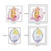 Princess Temporary Tattoo for Kids, 20 Sheets Big Children's Temporary Tattoo Body Art Tattoo Stickers,Goody Bag Stuffers Party Bag Fillers (2x2 Inch) …