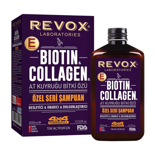 Revox Biotin & Collagen & Horse Tail Extract Shampoo 400 ml