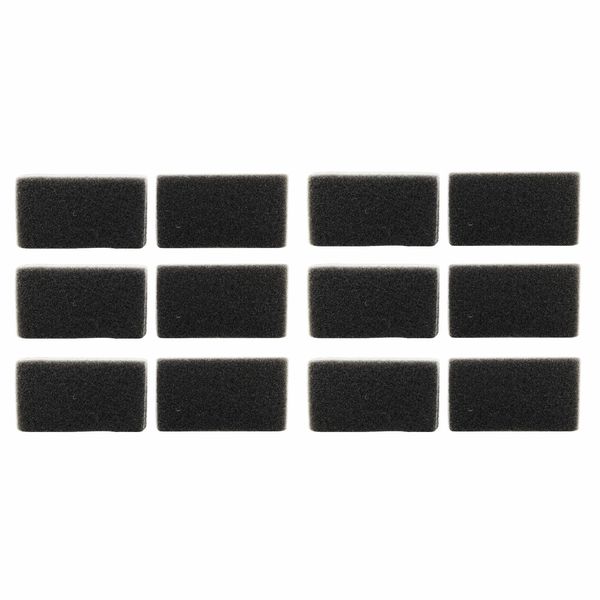 12 Reusable CPAP Foam Filters for Respironics PR System One REMstar Plus