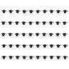 50 Pack Gas Can Vent Cap (Black) Fits Eagle Fits Chilton Fits Midwest