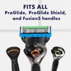 Gillette ProGlide Razor Refills for Men, 4 Razor Blade Refills