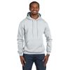Champion Men's Front Pouch Pocket Pullover Hood, Silver Gray, Medium