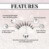 Ardell Faux Mink Lashes 814 Black, 4 Pack