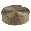 Torque Solution Exhaust Wrap Volcanic Rock: Universal 1" x 50'