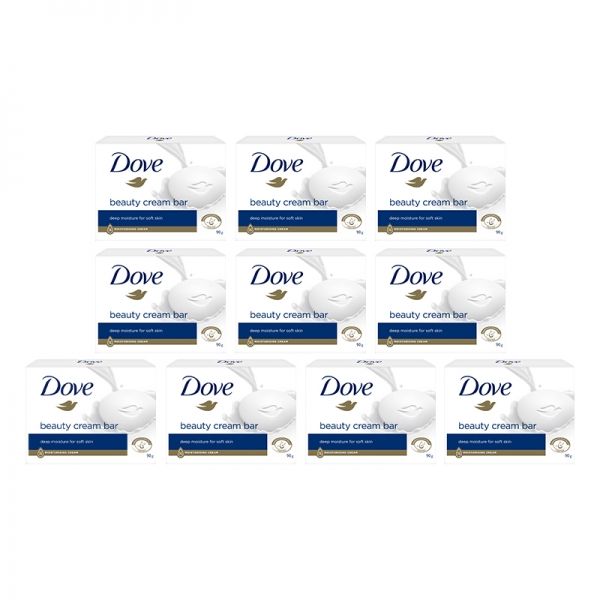 [Onnuri Store+Free Shipping] Dove White Beauty Cream Bar 90g x 10ea