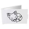 Azeeda 'Sleeping Fox' Compact/Travel/Pocket Makeup Mirror (CM00015874)
