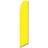 Swooper Advertising Flag Bright Lemon Yellow Solid Plain Color