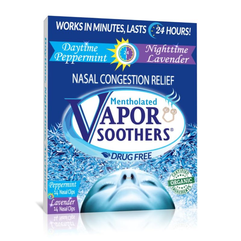 Mentholated Nasal Dilators for Breathing, Congestion, and Snoring - 28 ...