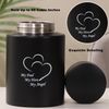 Medium Keepsake Urns for Human Ashes - Black, My Dad
