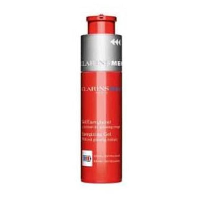 CLARINSMEN Energizing Gel | Cool, Mattifying Gel Moisturizer For Men| Energizes Skin and Locks In Moisture | Mattifies and De-Shines | Invisible, Non-Sticky Texture | All Skin Types | 1.7 Ounces