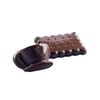 Silikomart SCG17 Platinum Tea Time Silicone Chocolate Mold, Brown