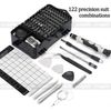 122 In 1 Precision Screwdriver Set Mobile Phone Laptop Computer Repair Tool Kit