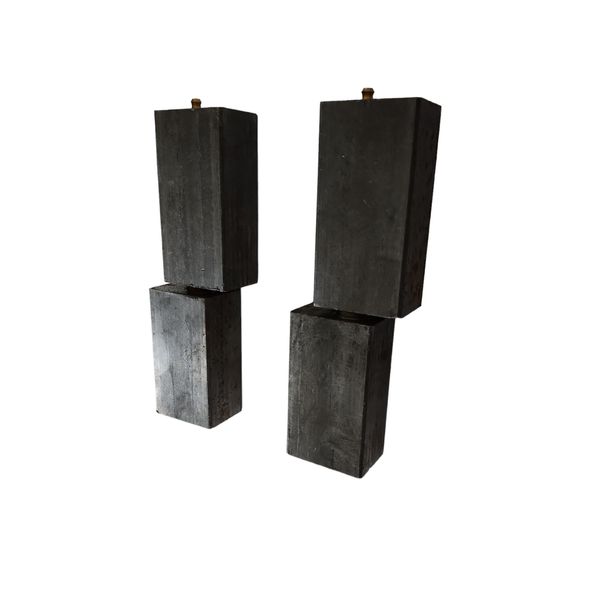 Rectangular Block Hinge - 1 pair - 7 inch