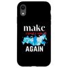 iPhone XR Make Russia Small Again Ukraine Flag Color Russian Map Case