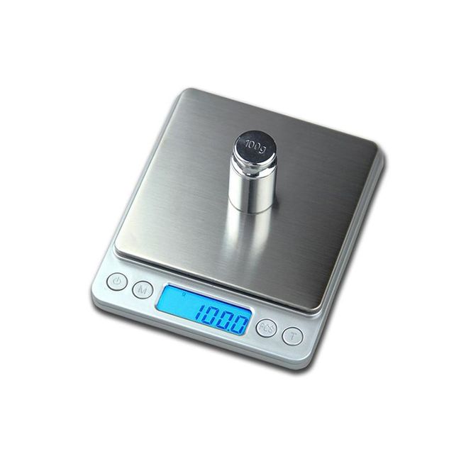 Digital Pocket Scale 3000g x 0.1g Jewelry Gram Scale Conversion