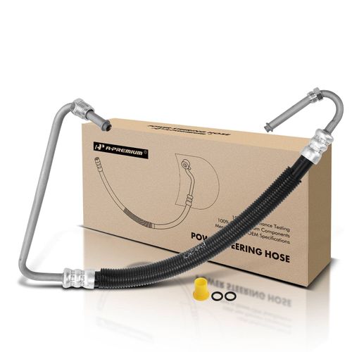 A-Premium Power Steering Pressure Hose Line Assembly Compatible with Chevrolet Blazer 1996-2005, S10 1996-2004 & GMC Jimmy 1996-2005, Sonoma 1996-2004 & Isuzu Hombre 1997-2000 & Oldsmobile Bravada