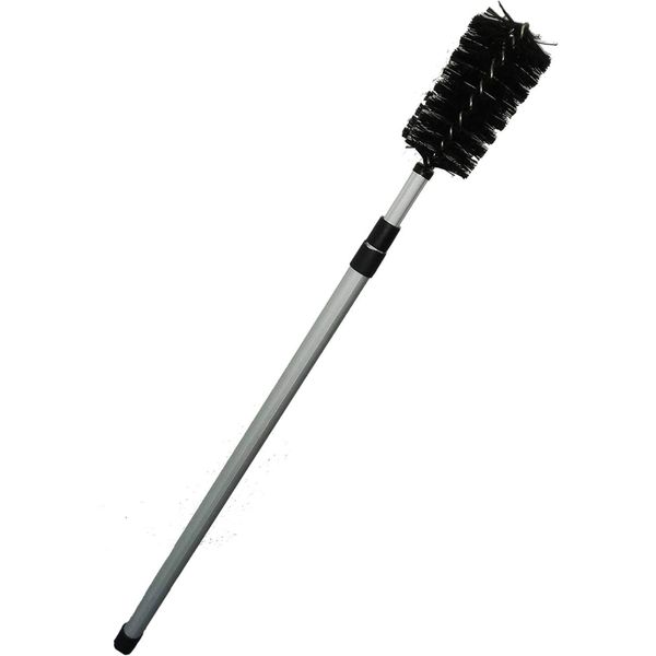 Heissner Blanketweed Fish Pond Maintenance String Algae Cleaning Telescopic Brush Tool 70-170cm