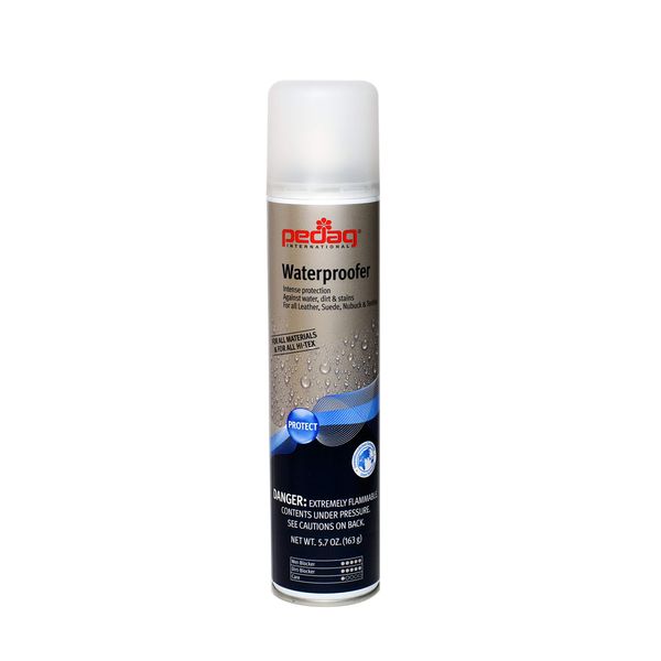 Pedag Waterproofer | German Made | Heavy Duty Waterproof and Stain Repellent | Canvas & Fabric Spray Protector | Waterproofing Spray and Guard for Boots, Shoes, Tents, Hats, Jackets | 5.7 OZ | 1 Can