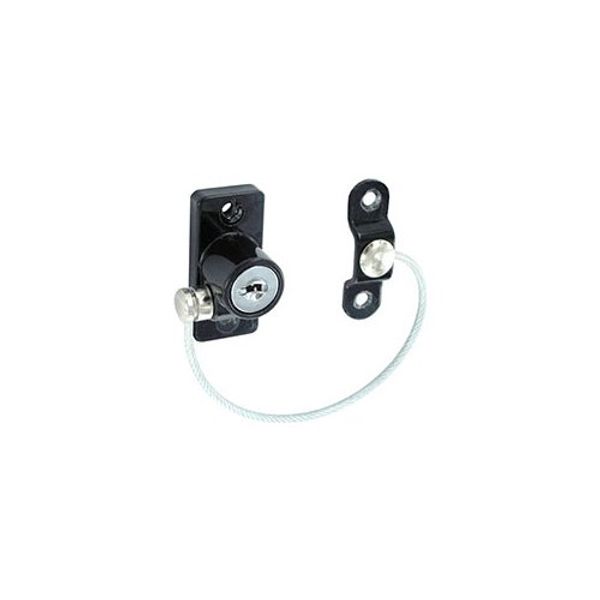 Securit S1046 Cable Window RESTRICTOR Brown Black, White