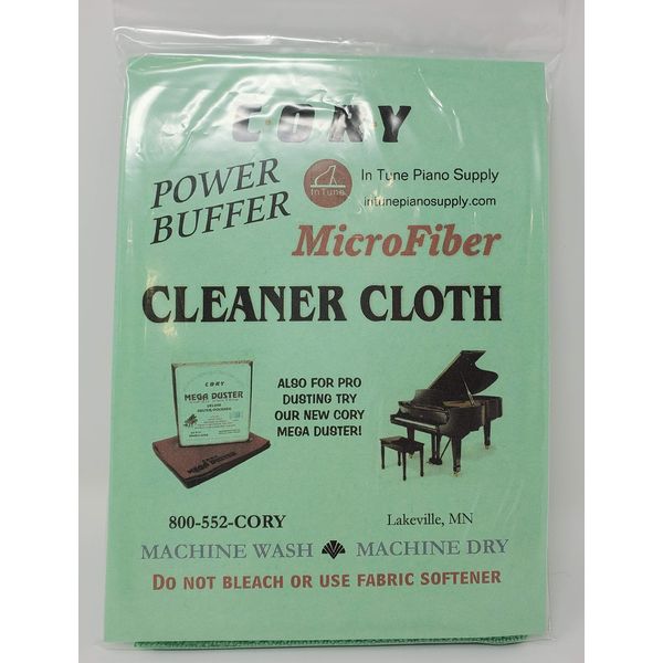 Microfiber Piano Cleaning Cloth - Distributed by A Fully Authorized Cory Products Dealer