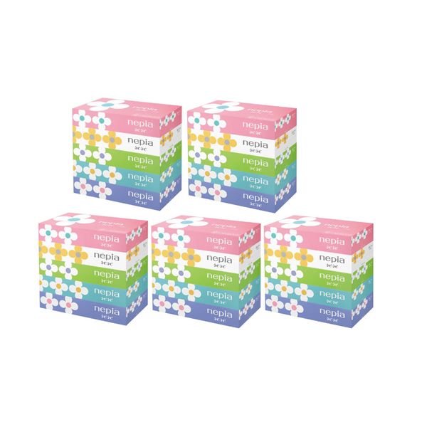 Nepia Tissue Nepi Mate 300 Sheets (150 Pairs) x 5 Box Set