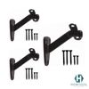 Heavy Duty Handrail Bracket Oil Rubbed Bronze Black, 3 Pack | HOWTOOL