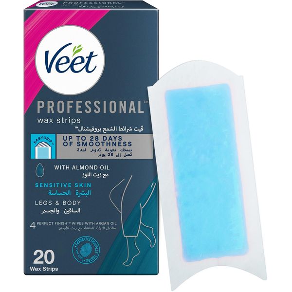 Veet Wax Strips for Sensitive Skin x 20