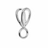 Beadaholique Sterling Silver Open Slider Bail 13.5mm Perpendicular Ring (1)