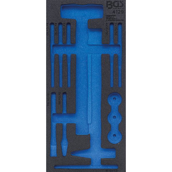 BGS 4129-1 | Tool Tray 1/3, empty | for BGS 4129
