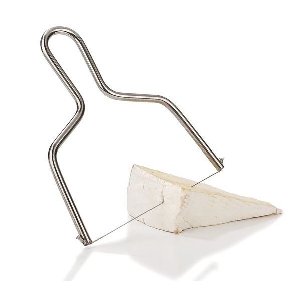 Cheese Slicer Lyre with Wire Cutter & Stainless Steel Handle - Perfect for Slicing Soft Cheeses, Pâtés, Cakes or Pies