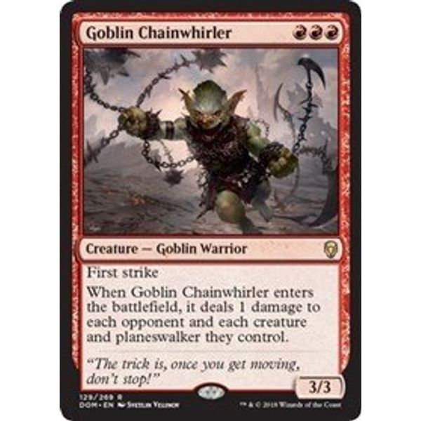 Goblin Chainwhirler - Dominaria