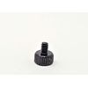 Micro Connectors 20-Pack 6#-32x5 M3.5 PC Computer Case Thumb Screws- Black (SCW-20M355B)