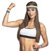 Boland 01897 Sweatbands 3 Pieces, Rainbow