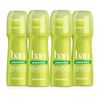Ban Original Unscented 24-hour Invisible Antiperspirant, 3.5oz Roll-on Deodorant for Women and Men, Underarm Wetness Protection, with Odor-fighting Ingredients, 3.5 Fl Oz (Pack of 4)
