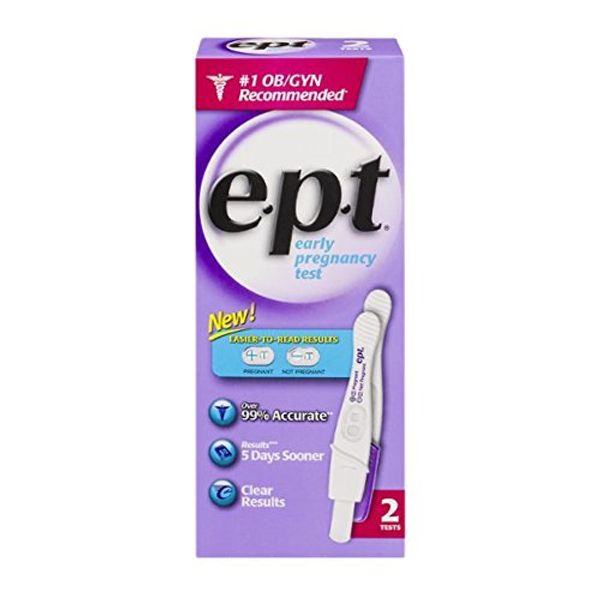 E.p.t Early Pregnancy Test, 2-Count