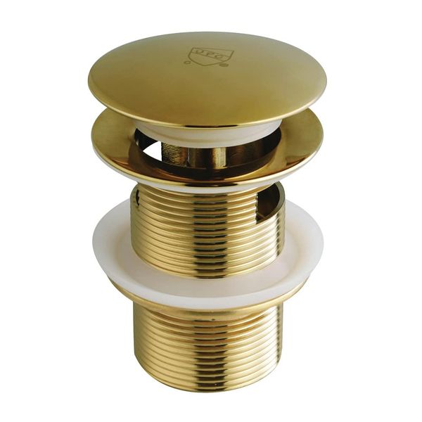 Kingston Brass VTDESHOEBB Trimscape Tub Drain Shoe, Brushed Brass