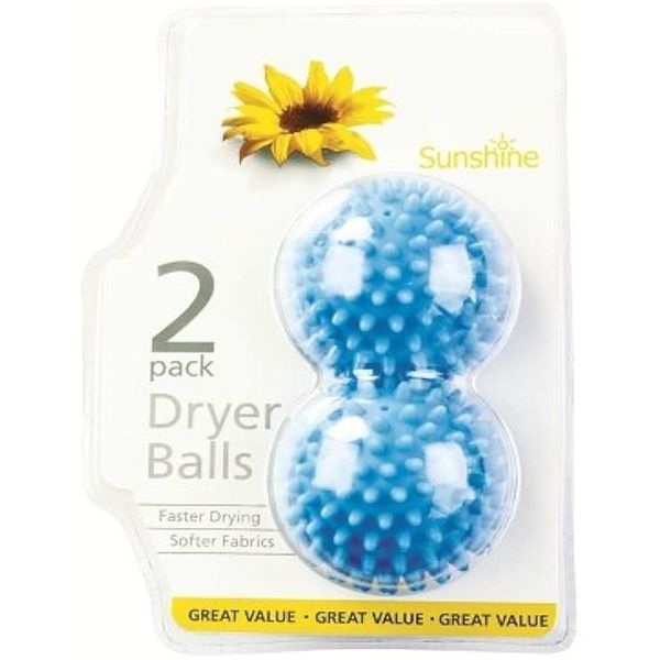 2 Sunshine Tumble Dryer Balls