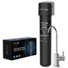 Waterdrop 15UB Under Sink Water Filter System, with Dedicated Brushed Faucet