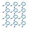 Luiswell Reusable Silicone Ear Plugs, 12 Pairs Noise Reduction Corded Soft Earplugs Sound Canceling Ear Plugs for Sleeping Swimming Shooting Hunting Traveling Concerts Musicians with One Carrying Case