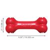 KONG Goodie Bone Dog Toy, Small, Red