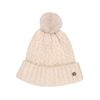 Tamaris Damen Bitz Beanie, Tapioca & Iced Coffee Metallic, Einheitsgröße EU