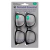 Remaldi Essential Tring Reading Glasses, Khaki, 2.5 (pack of 2)