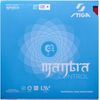STIGA 1712180520 Table Tennis Rubber, Soft Back, Mantra Control, Red, Thick
