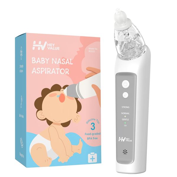 Baby Nasal Aspirator|Nose Sucker for Baby |Baby Nose Cleaner|Electric Nasal Aspirator for Toddler, Rechargeable with Music Function Adjustable Volume