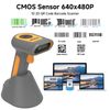 VOTTAN 2D QR Barcode Scanner, Wireless ＆ Charging Base 5000mAh Battery, Industrial Barcode Scanner for Warehouse Express