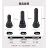 P.CREST Air Valve Tire Snap-in Valve Core with Cap (TR414 (20pcs)