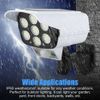 Solar LED Wall Light Motion Sensor Street Yard Outdoor Security Lamp Fake Camera