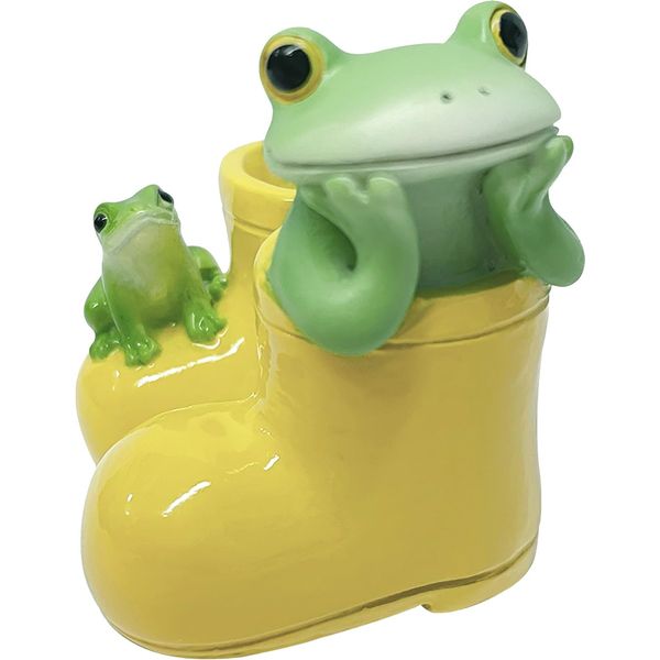 DAIKAI 73946 Copo Yellow Rain Boots and Frogs 1.2 x 1.1 x 1.4 inches (3.1 x 2.9 x 3.6 cm)