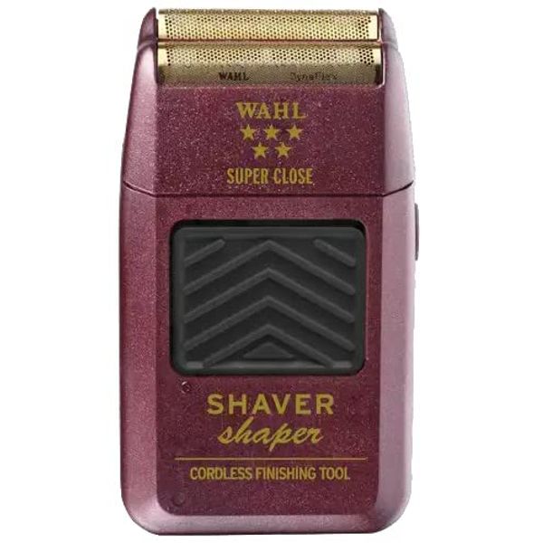 Wahl Professional 5-Star Series Rechargeable Shaver/Shaper #8061-100 - Up to 60 Minutes of Run Time - Bump-Free, Ultra-Close Shave